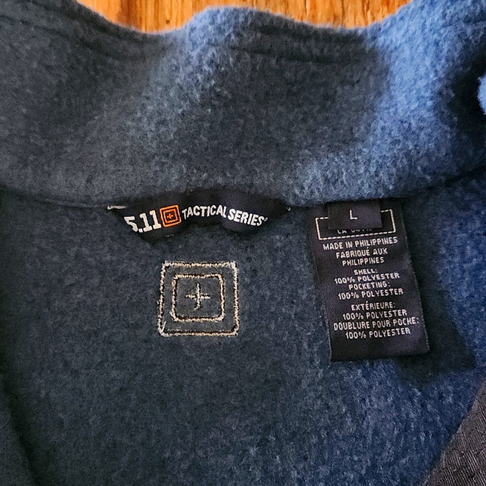 5.11 Men's large pull over zipper jacket - Picture 2 of 5